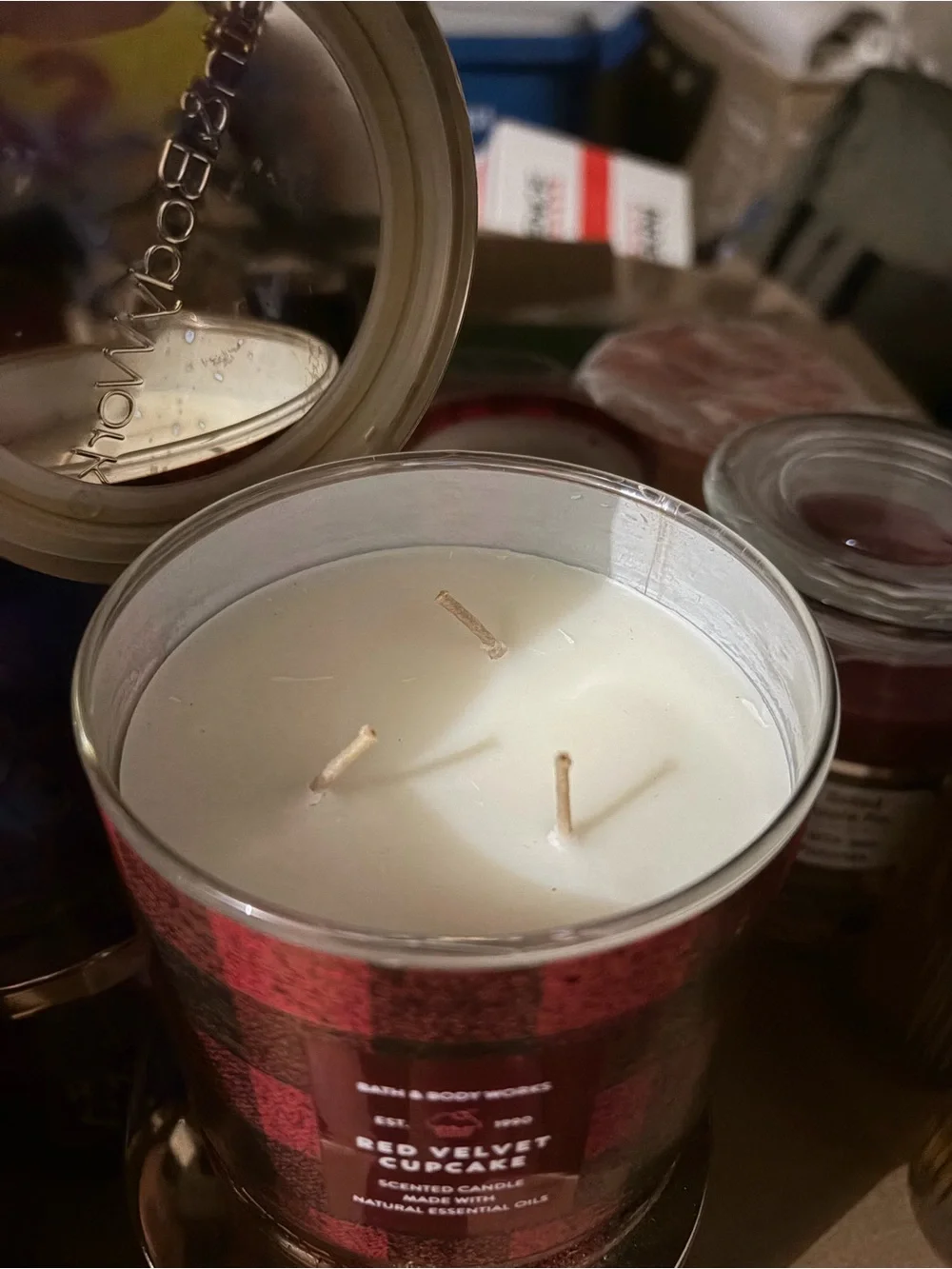 Bath & Body Works festive scented